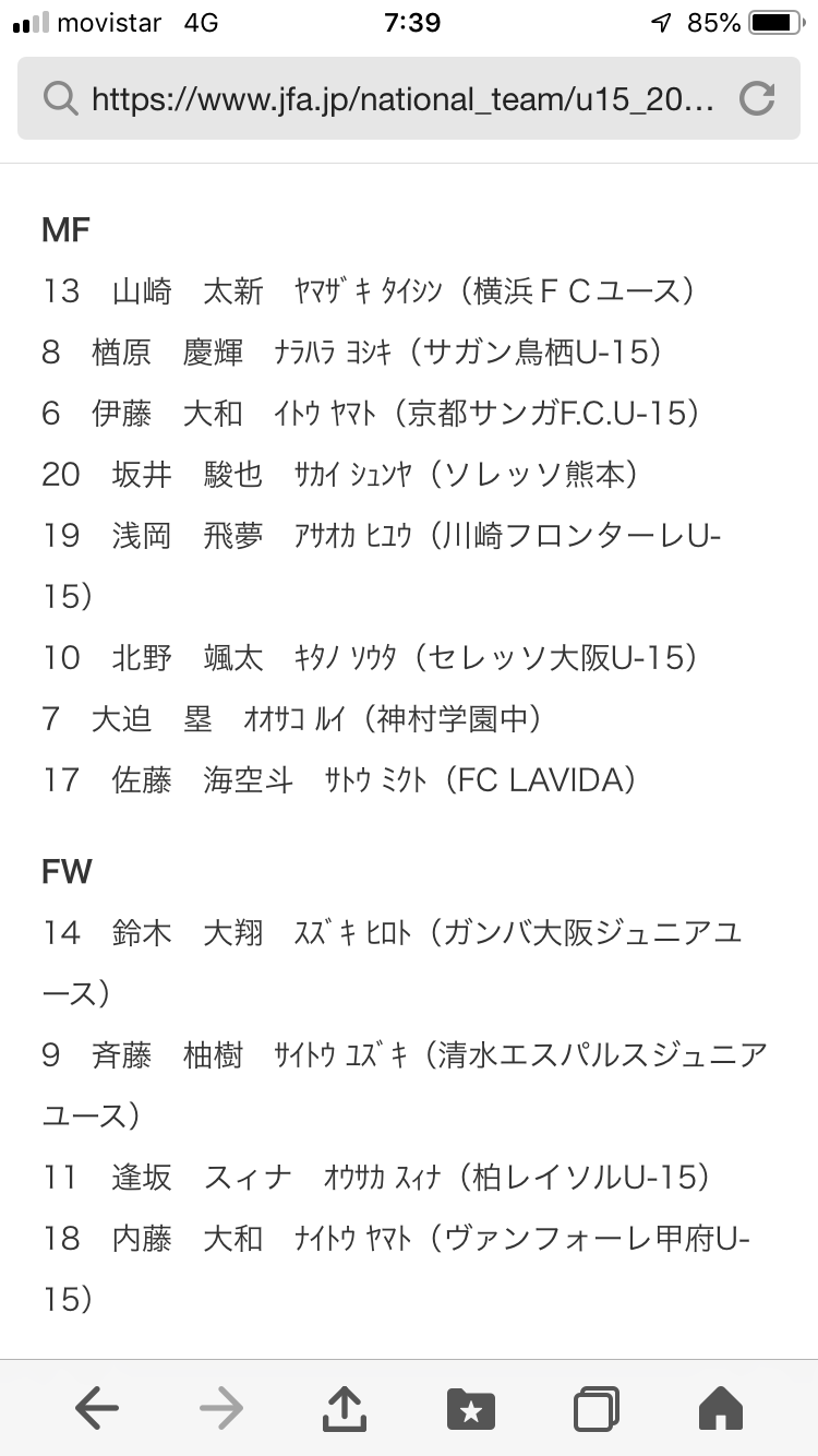 U15日本代表 ソレッソ熊本 熊本のサッカークラブ