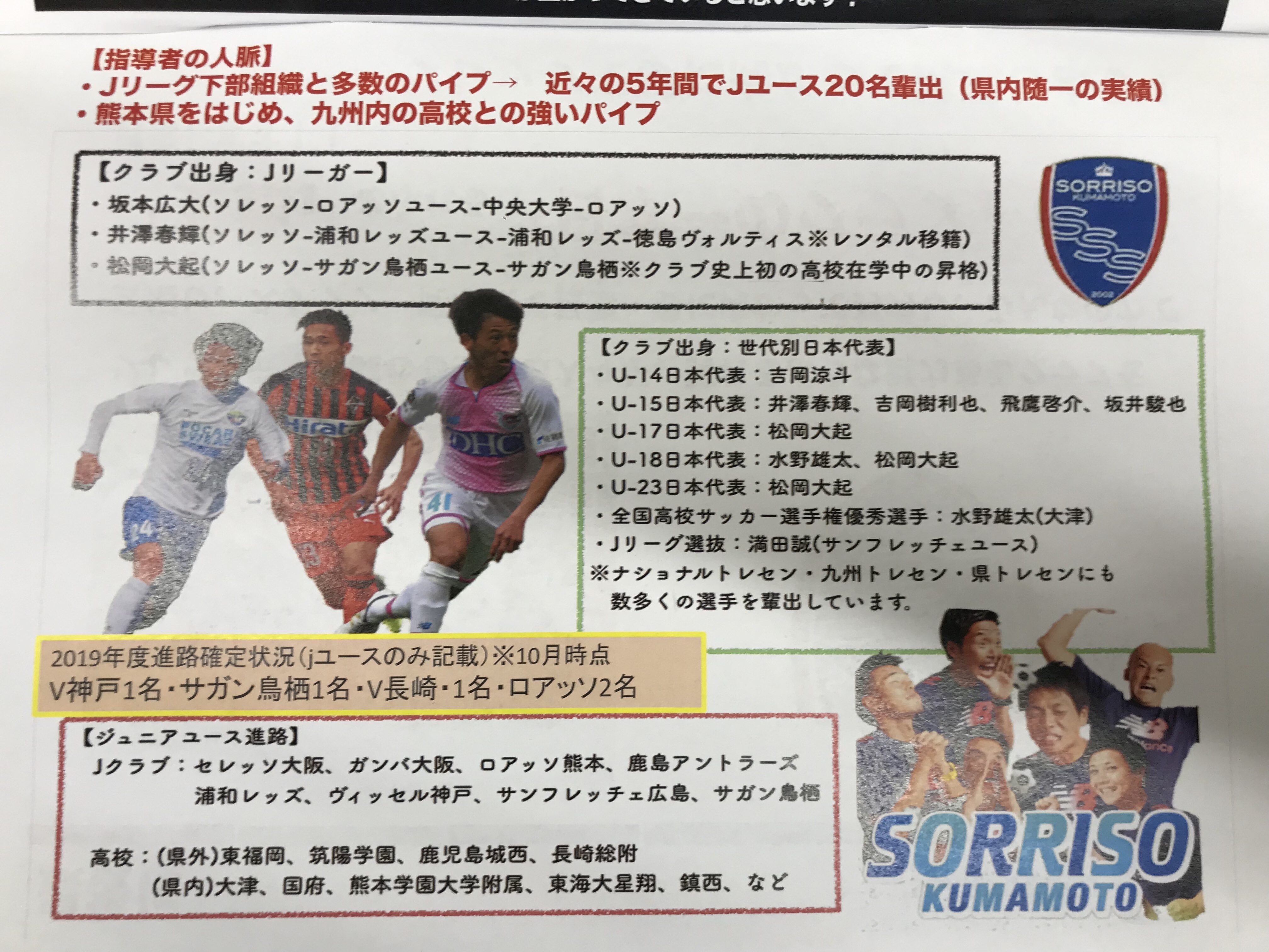夢へ ソレッソ熊本 熊本のサッカークラブ