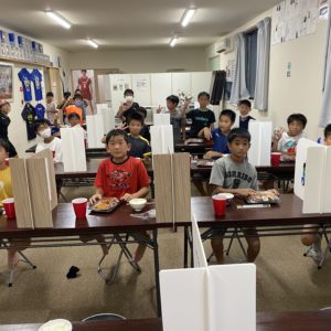 八代合宿〜夕食〜