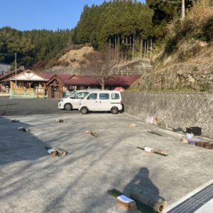 門松作りを指導のはずが、、、
