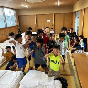 キッズ合宿　宿へ