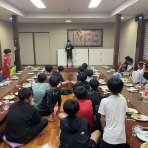五ヶ瀬合宿　2日目