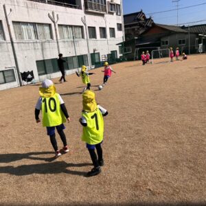こども園サッカー教室
