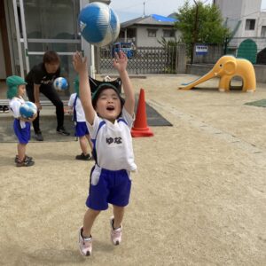 やまがこども園サッカー教室⚽
