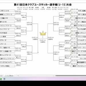 トーナメント組み合わ...