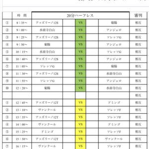 ベストを尽くす為に
